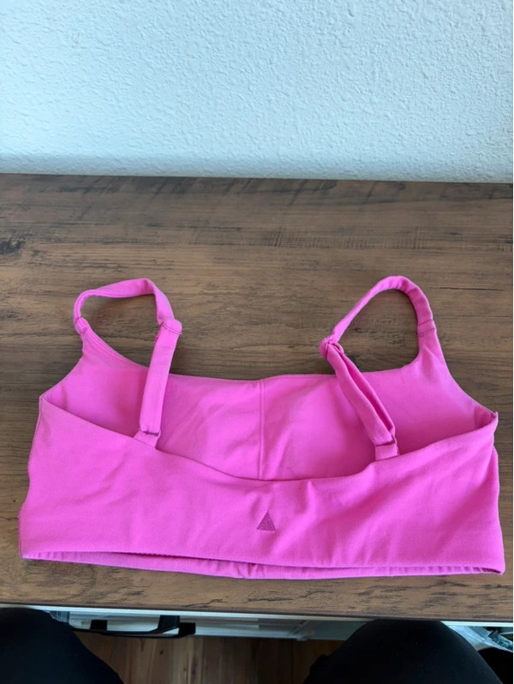 Vitality pink sports bra S. Removable pads